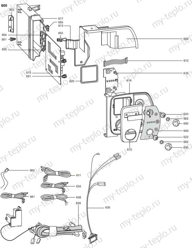 Запчасти Ariston UNO 24 MI купить в Твери
