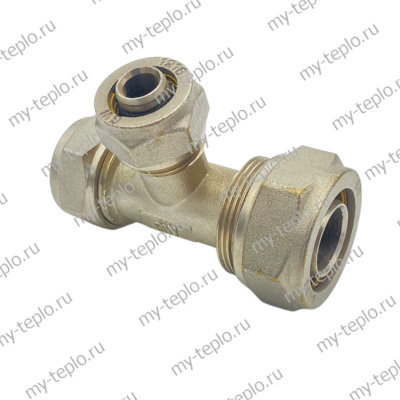 Тройник для металлополимерных труб 26х16х20 (troydmpl2616)