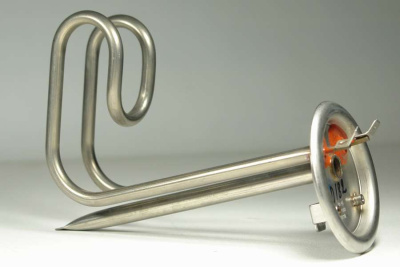 ТЭН для водонагревателя, медный, 1500 Вт, М6 под анод, фланец 82 мм RF SN (10182)