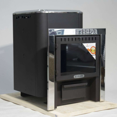 Печь банная (каменка) Кубань (со стеклом) Печь банная (каменка) Кубань (со стеклом)