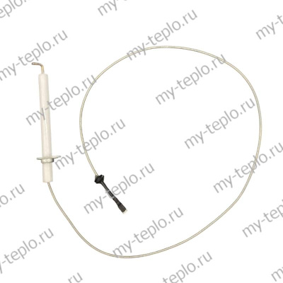 Электрод розжига в сборе с проводом (левый) для котла Arderia D24 Atmo (elektroz1ArderiaD24At)