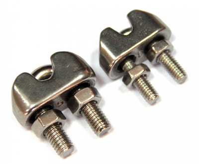 Зажим (хомут) для троса 4мм Unipump (39023)