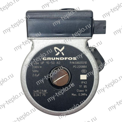 Насос циркуляционный Grundfos UP 15-50 для котла Baxi LUNA-3 SILVER SPACE 250 Fi (KGnasLUNA3ss250Fi)