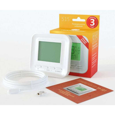 Терморегулятор Теплолюкс 515 белый (2176930)